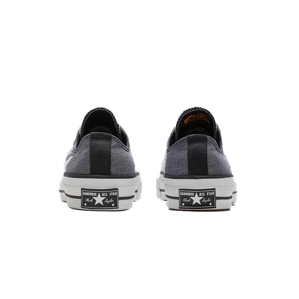 Converse Archive Flames Chuck 1970s Low Top 'Black Grey' 166713C