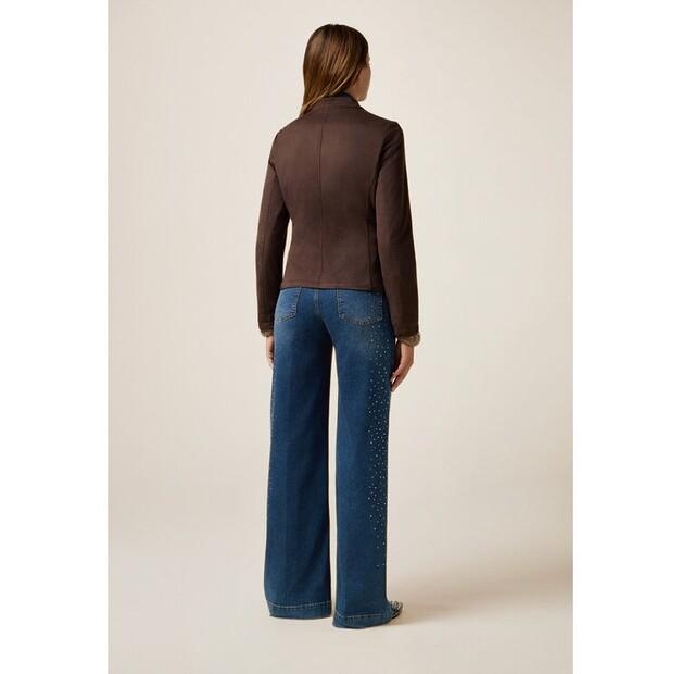 Куртка из имитации кожи Oltre R363R002247N022