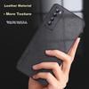 Huawei Nova 7 Phone Case, Nova 7 Protective Cover, Shockproof, Full Lens Protection, Soft, Simple Silicone Outer Case, WoAnd Leather Case, Black