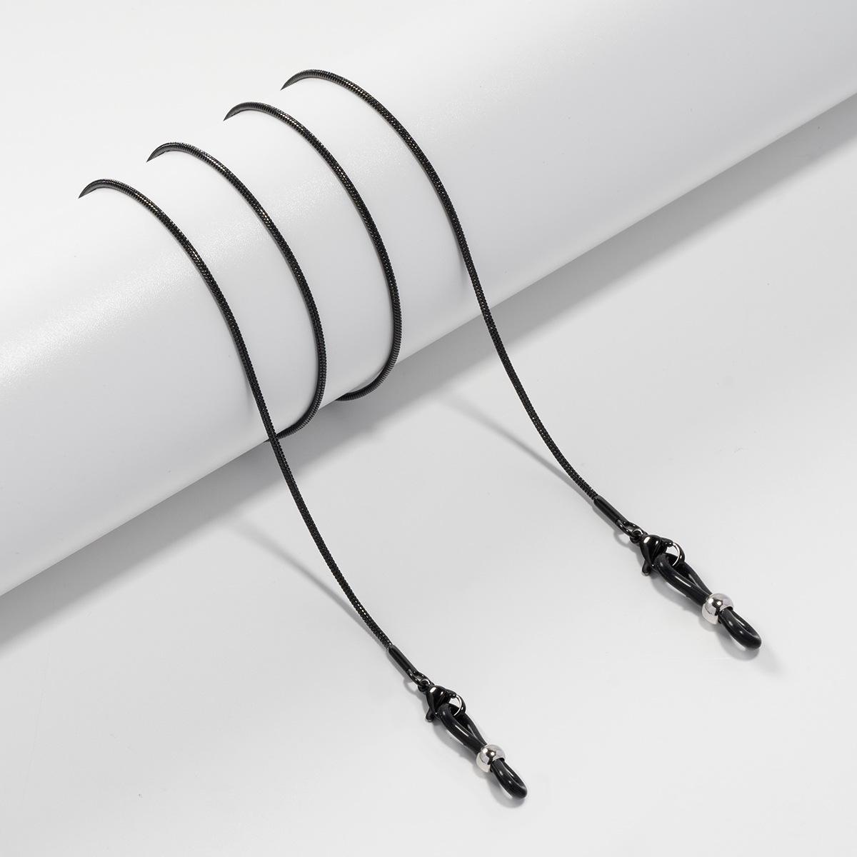 

Преміальний металевий ланцюжок-шнурок для окулярів та маски з антиковзаючим покриттям