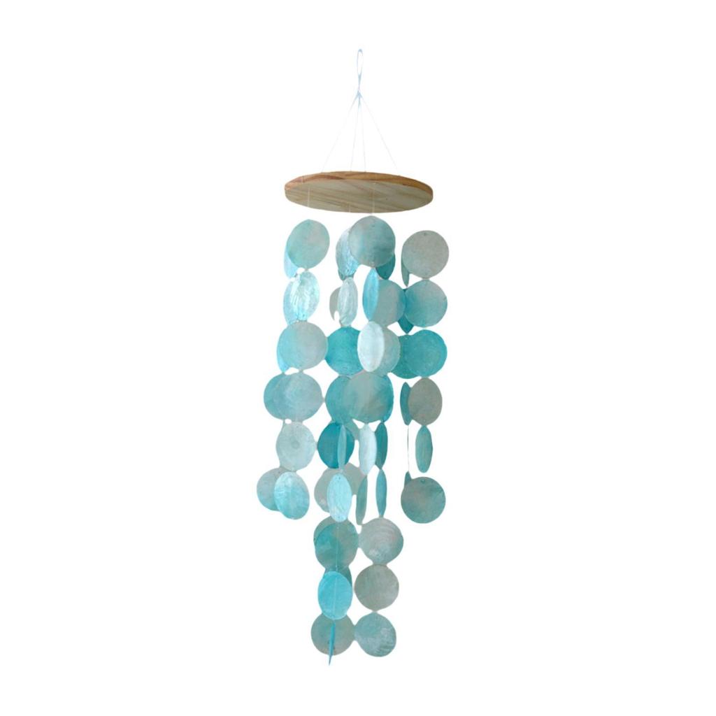 Concha Pieces of Wind Fields Multifunctional Crafts with Hanging Strings 4.7x17.7 Inches for