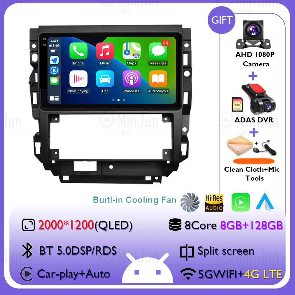 Car Radio Android 14 For Volkswagen VW Golf 4 IV LHD 2002-2008 Jetta MK4 Classics Qualcomm Multimedia Player Carplay GPS Auto
