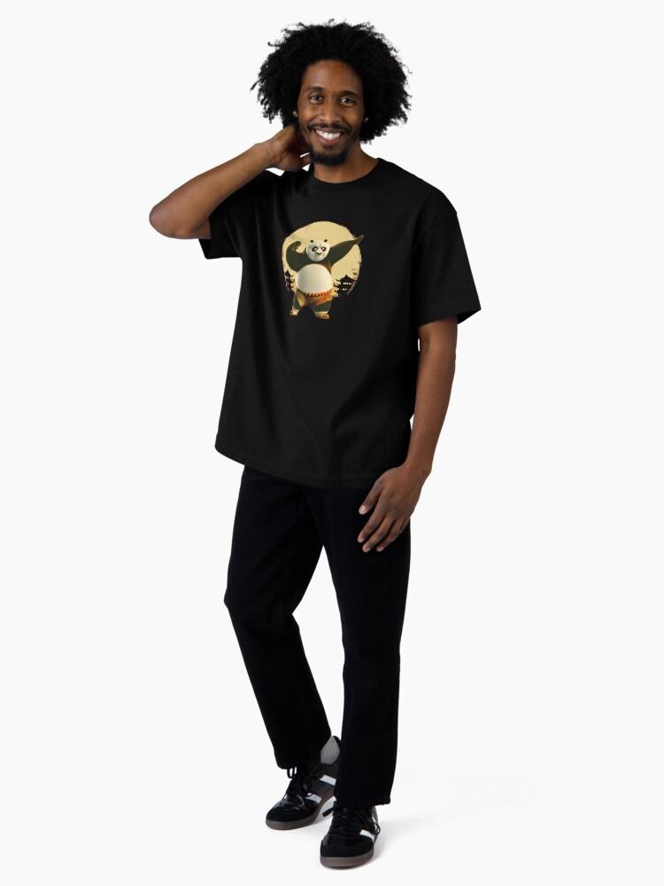Kung Fu Panda Panda kung fu Oversized tričko
