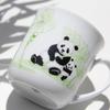 Okura Touen Panda Parent and Child Auspicious Tale Part 2 After the Microwave and Dishwasher Made In - - "Hello Rain" Mug, Coffee/Tea, Approx. 350cc,