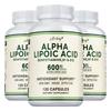 Airboy Alpha Lipoic Acid 600mg Capsules 120 Count — Antioxidant Support, Daily Wellness, Nutritional Support