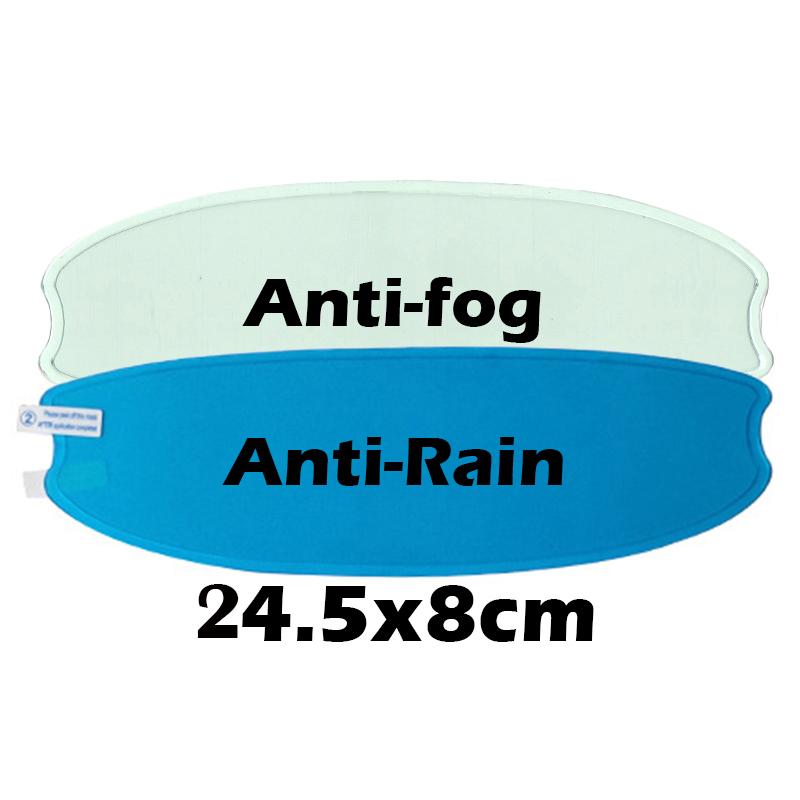 2pcs Motorcycle Helmet Rainproof Anti-fog Film Durable Nano For Helmet Motorcycle Full Face Axxis Helmet