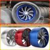 Car Air Intake Turbonator Single Fan Supercharger Gas Saver Kit Car Turbine Supercharger Turbo Refit Auto Replacement Part