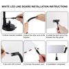 Super PDR Tools Dent Detector Dent Reflector LED pdr Lamp Line Board Light Use For Car Body Dent Removal Dent Repair Tools