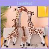 Plush Giraffe Toy Zoo Doll Soft Stuffed Animal Pillow Perfect Kids Gift