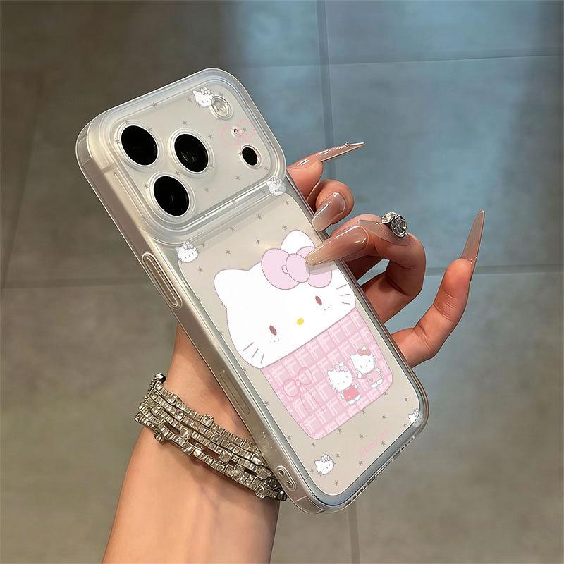

Eye-Catching Cartoon Apple 17 Pro Max Phone Case: Soft, Drop-Proof with Integrated Camera Button. iPhone 12 Pro