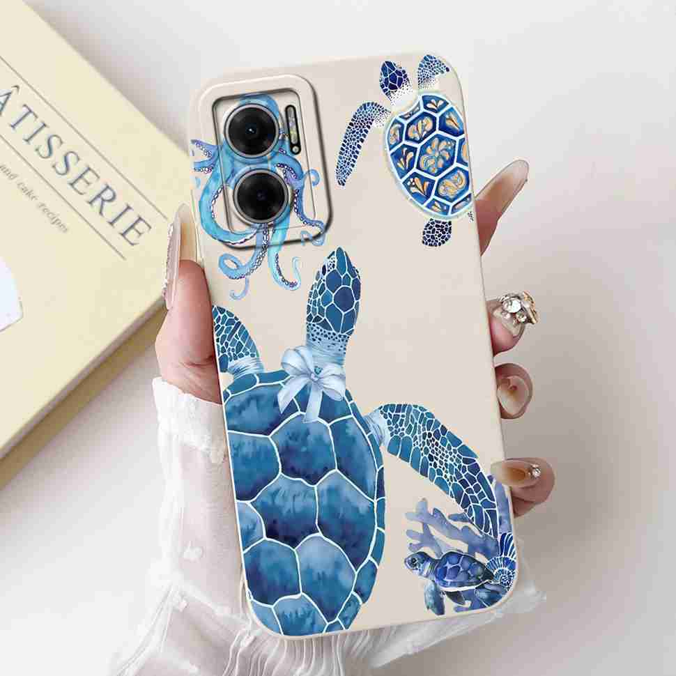 For Xiaomi Redmi Note 11E Case Stylish Art Paint Cover Soft Silicone Phone Case For Redmi Note 11E 11 E Prime 11Prime Back Cover