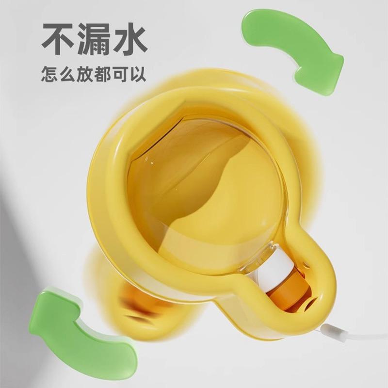 Portable Pet Water Bottle For Dog Outdoor Walking Travel Drinking Bowl