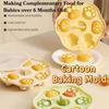 190ML Baby Food Steamed Cake Mold DIY Assist Food Baking Mold  Baking Accessories