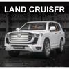 1/24 Toyota LAND CRUISER LC300 Alloy Car Model Diecast Metal Toy Off-road Vehicle Car Model Simulation Gift