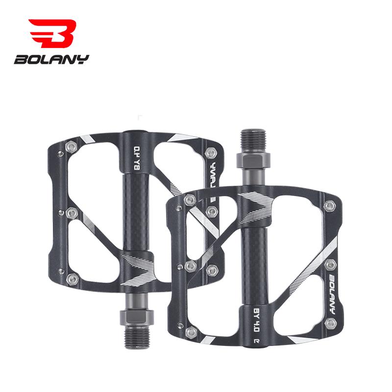 BOLANY Bike Pedals MTB Road 3 Sealed Bearings Bicycle Flat Pedals Mountain Bike Pedals Wide Platform Accessories Part