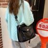 New Design Korean Look Fashion Large Capacity Simple Ins Vintage Shoulder Bag Versatile One-shoulder Slanted Straddle Bag for Women
