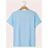 Men's Summer Loose Size 100% Cotton California Print Slim Fit Casual Round Neck Short Sleeve T-shirt Top