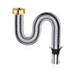 High Temperature Resistant Siphon Trap Pipe Flexible Drain Pipe Easy To Bend High Temperature Resistant Sink Drain Solution
