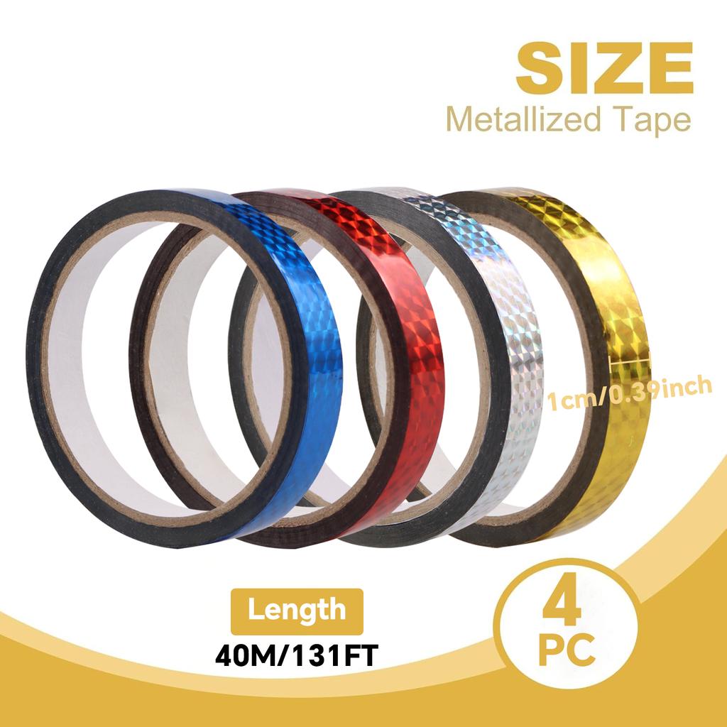 Rhythmic Gymnastics Ring Decoration Holographic Glitter Tape Artistic Hoops Stick Stickers Flash Tape DIY