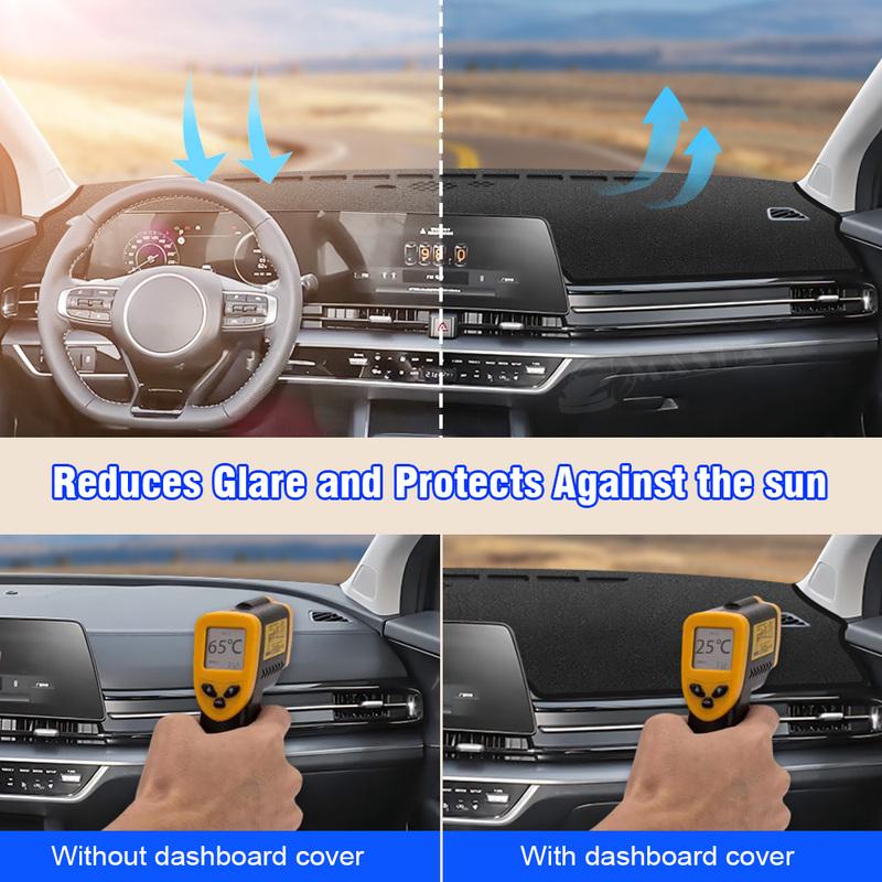 Compatible with Dash Cover   2024 KIA Sportage NQ5 Dashboard Mat Cover Sunshade Nonslip Mesh Protector No Glare