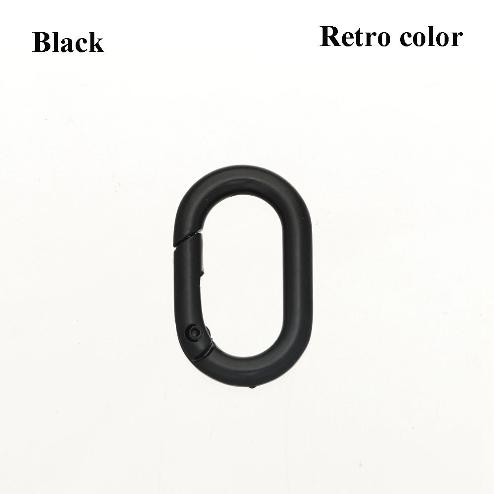 Camping Hiking Accessories Outdoor Carabiner Handbags Clips Spring Oval Rings Bag Belt Buckles