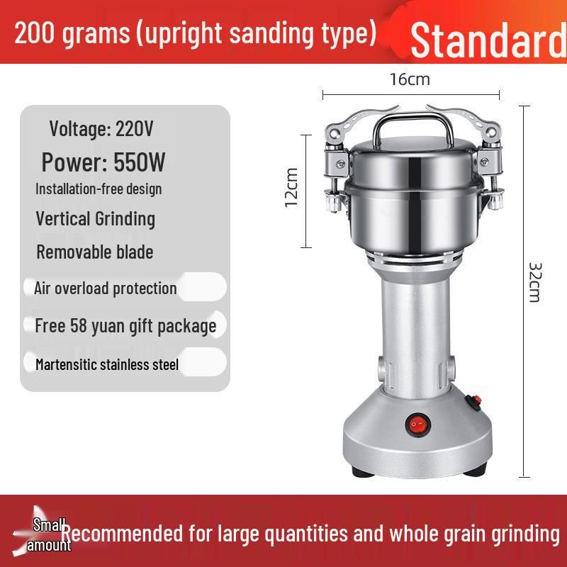 Household Ultra-Fine Dry Grain & Cereal Grinder with Free Shipping