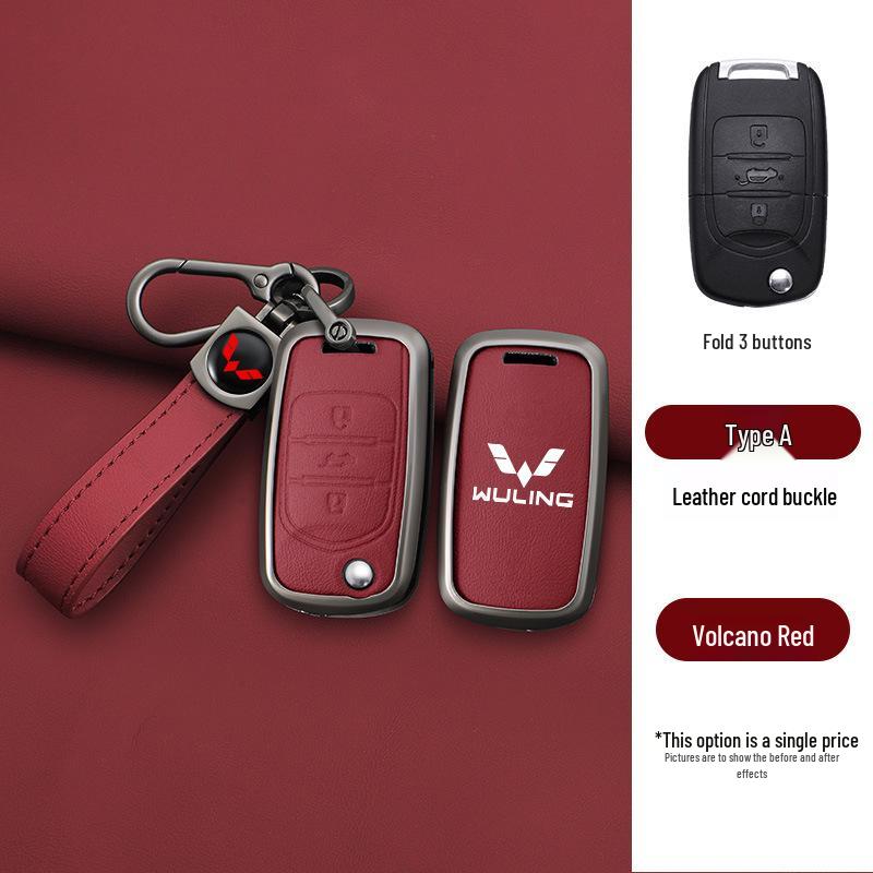 Wuling Hongguang Mini 3rd Gen Key Cover with Buckle for Macaron Series
