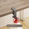 Portable Headset Hanger Punch-free Table Side Hook Wall Hanging Racks Multi-functional Holder for Gaming Headphone Organizer