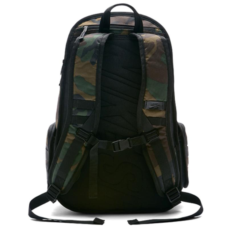 Nike Polyester Double-Shoulder Backpack Regular Unisex Camouflage Casual