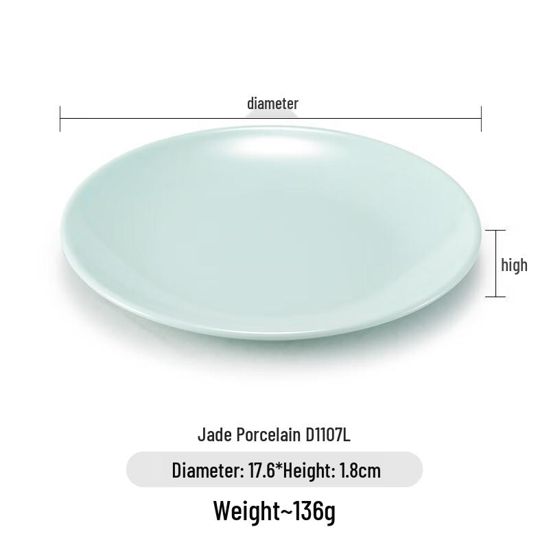 A5 Melamine Round Side Dish Plate