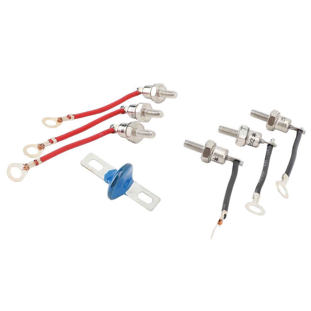 Diode Rectifier Kit,   Rotating Rectifier Module 3.1in 25A 1200V with 3 Positive 3 Negative Diodes, for Generator Replacement Installation