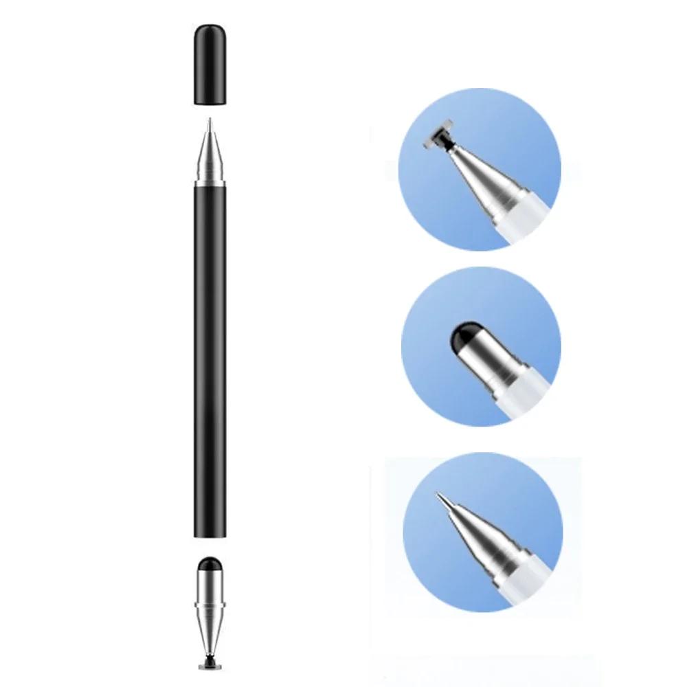 Multi Device 3 in 1 Stylus Pen For iPad Xiaomi Tablet Smart Phone Apple Pencil iOS Android Touch Pen Drawing Capacitive Pencil