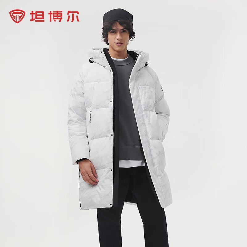 

Tanbor Unisex Mid-Length Hooded Down Jacket 550775A 170