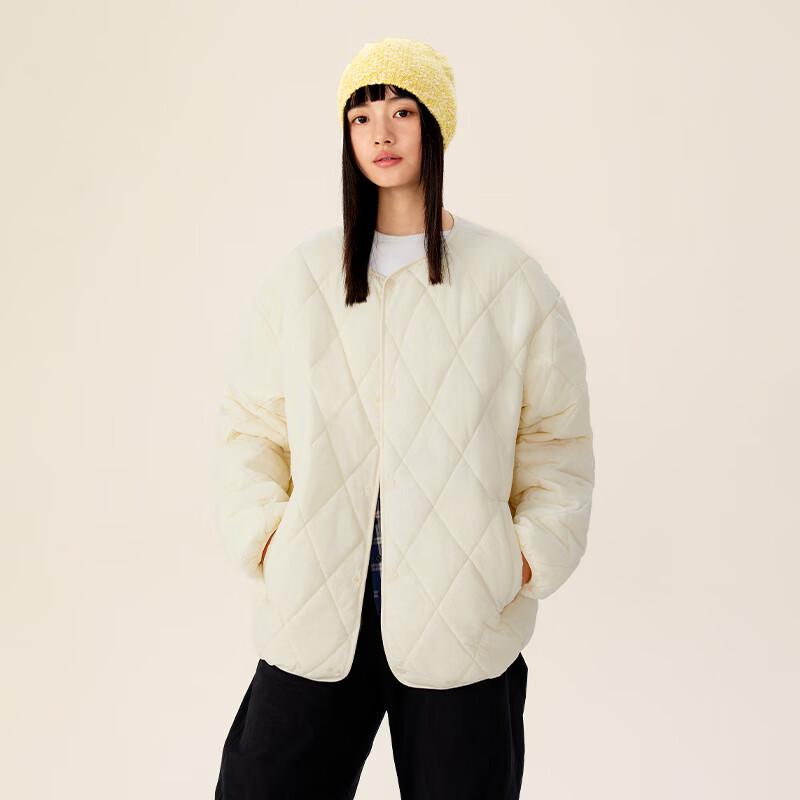 MINISO Men's Quilted Collarless Winter Jacket