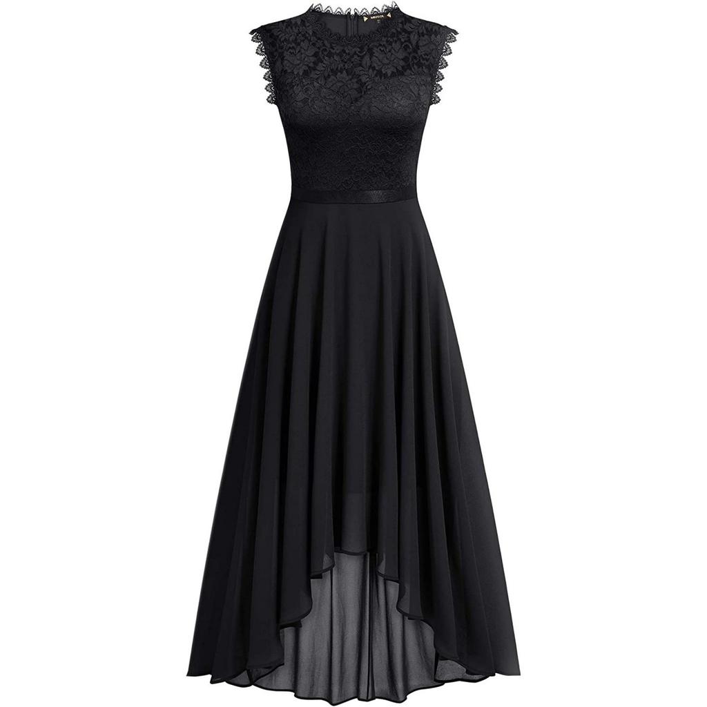 Módní dámské šaty do pasu Večerní krajkové šaty