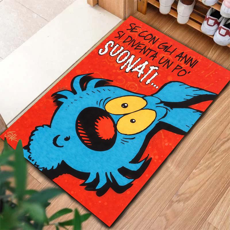 Lupo Alberto Carpet Rug for Living Room Bedroom Home Sofa Decoration,Kids play Nonslip Floor Mat