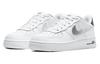 Nike Air Force 1 Low White Black Metallic Silver GS CZ4206-100