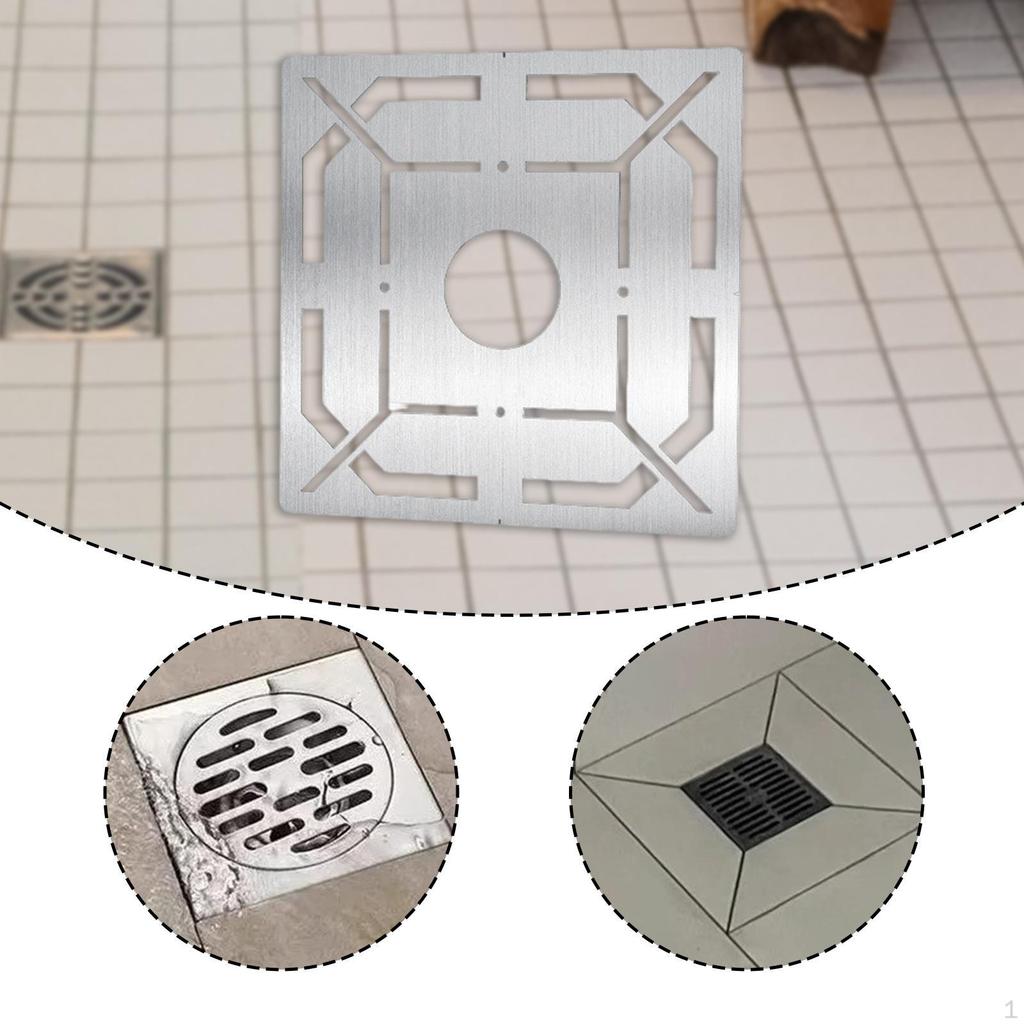 Floor Drain Measuring Ruler Architectural Scale Bathroom Accessories Tile Tool Home