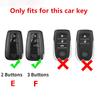 Car Key Case Protection Soft TPU Key Shell Cover For Toyota Prius Camry Corolla C-HR CHR RAV4 Prado 2018 2022 Auto Accessories