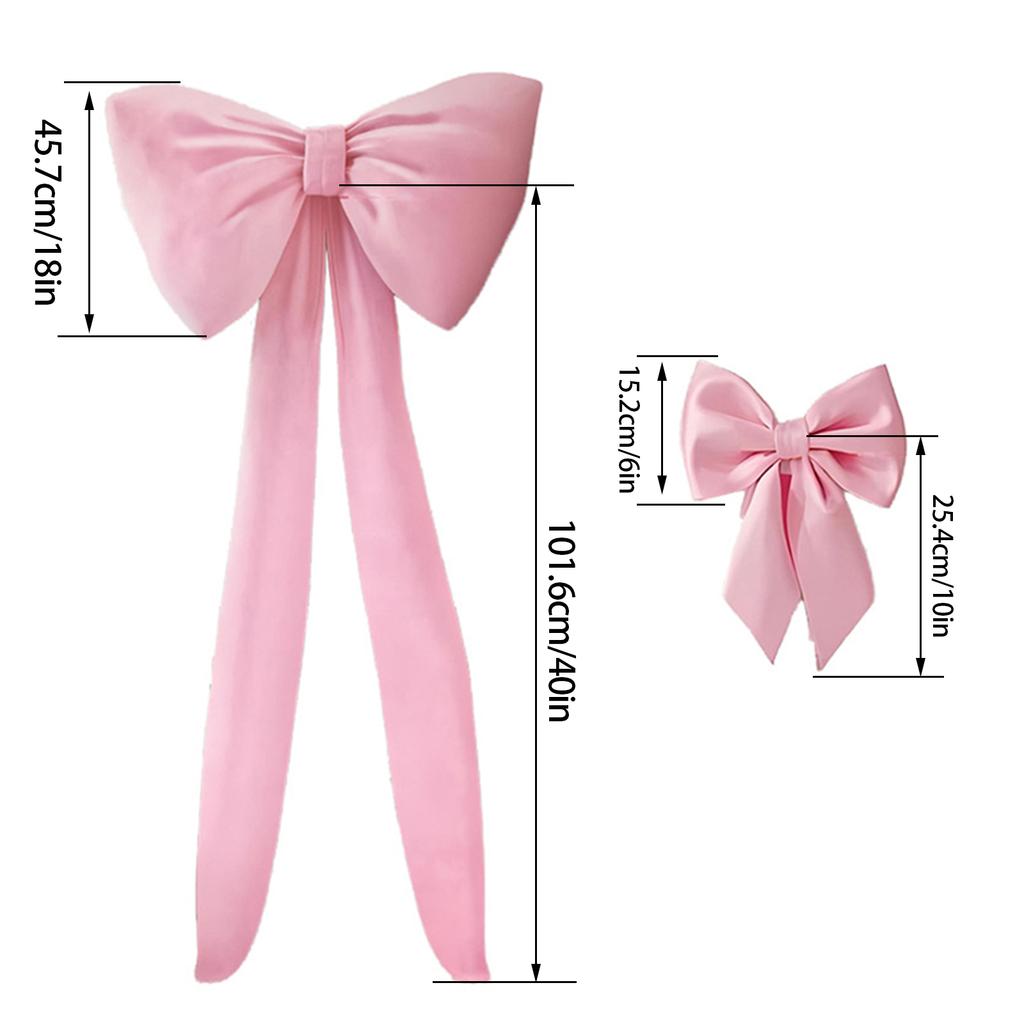 Large Decorative Bow for Birthday Parties Weddings Backdrop Room Wall Decor