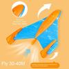 Kids Catapult Foam Plane Toy - Safe Eva Glider With Sound & Light, Outdoor Flying Disc For Parent-Child Sports Games