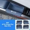 BYD ATTO 3 Yuan Plus Car Door Storage Box Four Doors Central Control Armrest Box Compartment Storage Box Auto Accessories