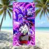 Animation Beach Towels Thickened Microfiber Quick-Drying Bath Towels Outdoor Travel Towels Can Be