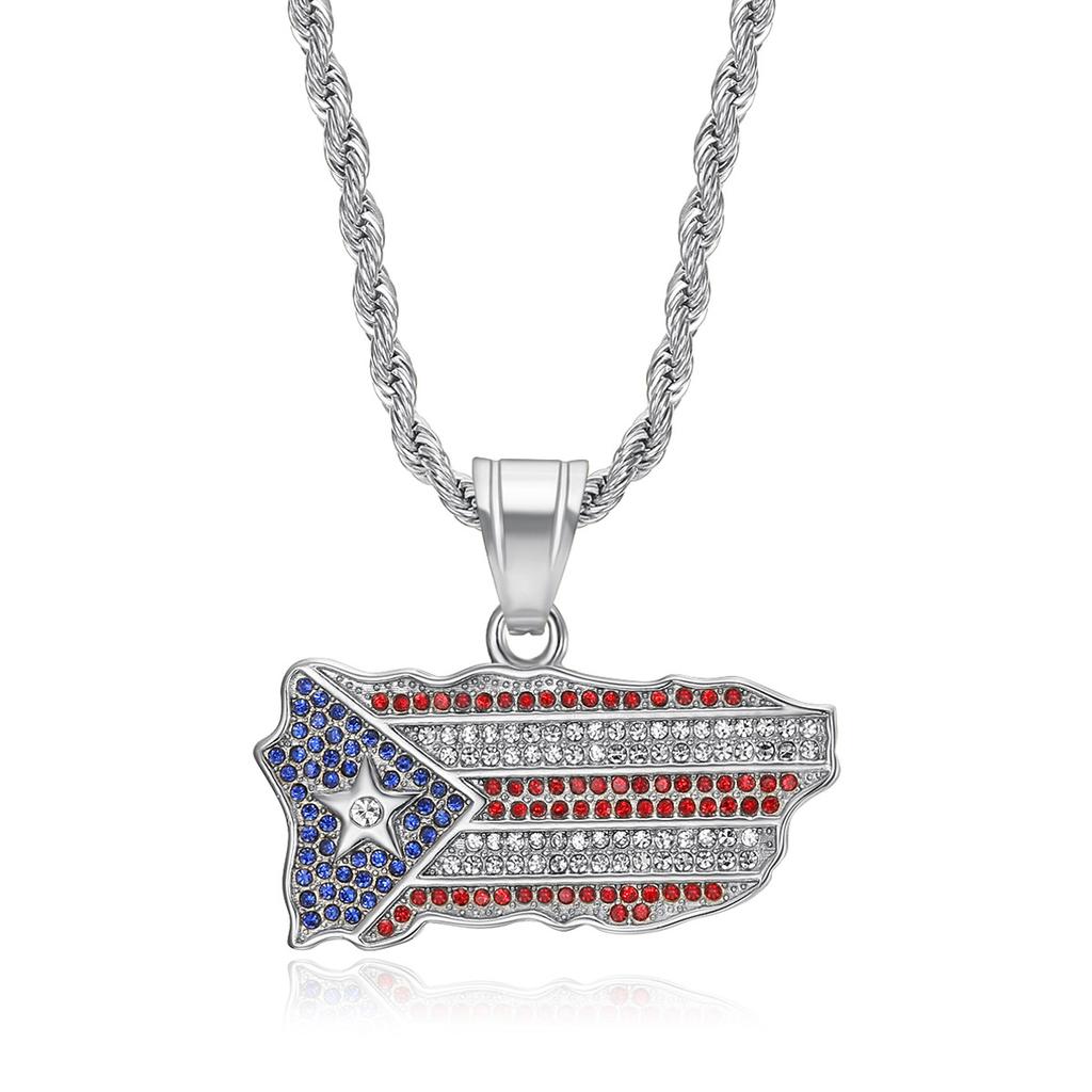 Jewelry Gold Plated with Zircon Vintage Fashion Men's and Women's Necklace Pendant Jewelry