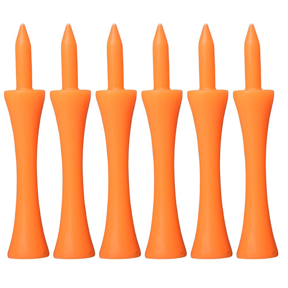 Wheel-Shaped Multi-Color Golf Plastic Spikes & 20mm Ball Tees (Bulk Pack)