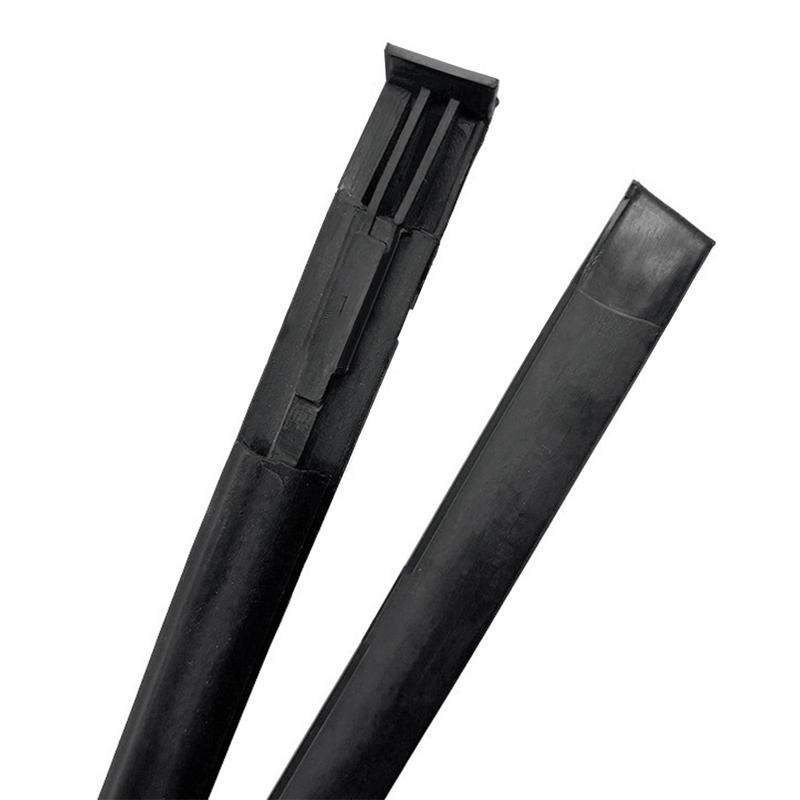 2Pcs for Toyota Corolla 2003 2004 2005 2006 2007 2008 Black Car Top Roof Trim Molding Sealing Strip Kit Replacement Accessories