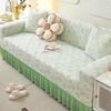 Elastic Skirt Edge Sofa Cover Anti Slip All Season Universal Sofa Cover Cloth Anti Cat Scratch Couch Cover Cloths