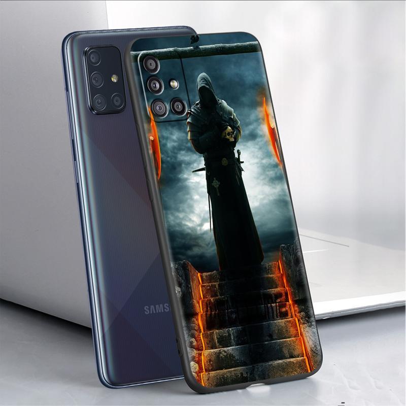 Grim Reaper Skull Case For Samsung Galaxy A54 A52 A14 5G A53 A12 A13 A71 A23 A34 A33 A21s Phone Cover