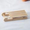 Doll House Solid Wood Sleigh Dooryard Santa Claus Holiday Scene Atmosphere Decor