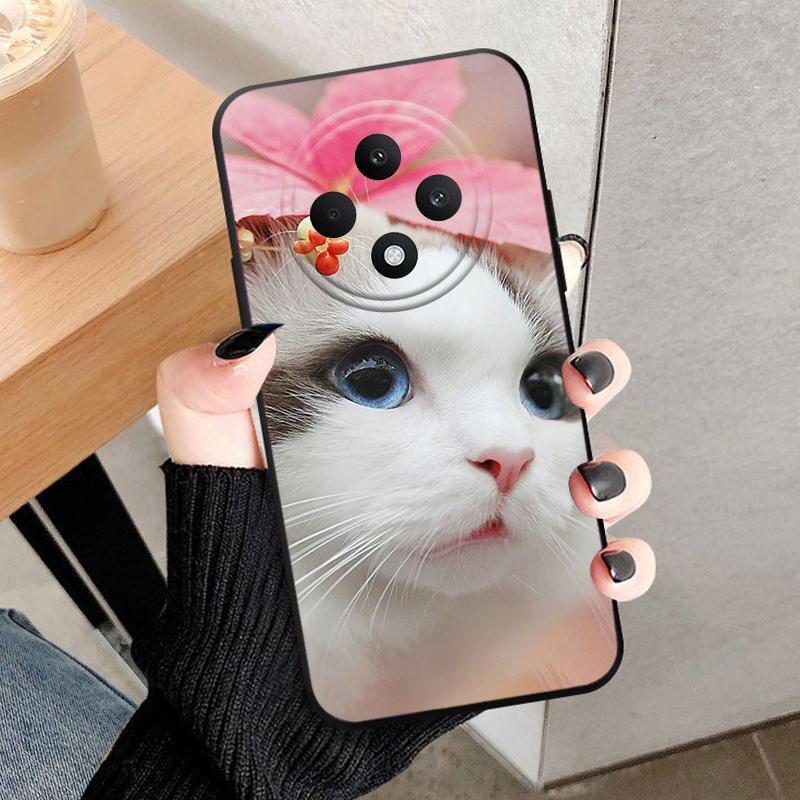 

For OPPO RENO 12FS Soft TPU Silicone Case Flower Printed Back Covers For OPPO RENO 12FS Shockproof Protective Case Cover OPPO RENO 12FS